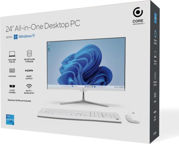 Core Innovations 24" All-in-One Desktop PC with Windows 11 - Image 6