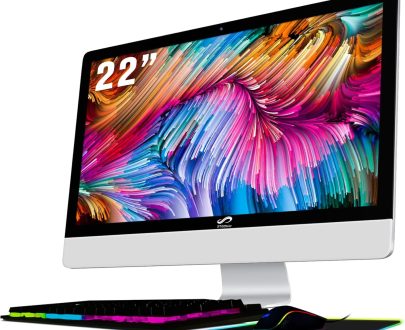 All in One Desktop Computer, 22 inch FHD Display, Intel Core i7 up to 3.9G, 16G Ram, 1T SSD, WiFi, BT 5.0, RGB Keyboard & Mouse & Mouse Pad, Windows 10 Home