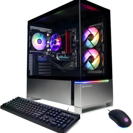 CyberPowerPC Gamer Xtreme VR Gaming PC, Intel Core i5-13400F 2.5GHz, GeForce RTX 4060 8GB, 16GB DDR5, 1TB PCIe Gen4 SSD, WiFi Ready & Windows 11 Home (GXiVR8060A24)