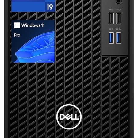 DELL OptiPlex 3000 Series Business Tower Desktop, Intel Core i9-12900K, 64GB RAM, 2TB SSD, DVD-RW, Display Port, RJ-45, HDMI, Wired KB & Mouse, Wi-Fi, Windows 11 Pro, Black