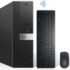 Dell OptiPlex 7040 SFF Desktop Computer PC Intel Quad Core i5-6500 3.20GHz AX200 Built-in WiFi 6 Bluetooth 16GB DDR4 256GB NVMe M.2 SSD 2TB HDD HDMI Wireless Keyboard & Mouse Windows10 Pro (Renewed)