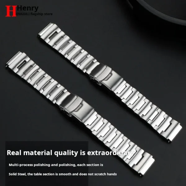 SEIKO Watch band Red Toothed Water Ghost Little Monster SRP307 313 SKX779 SKX781 strap Stainless steel chain bracelet - Image 2