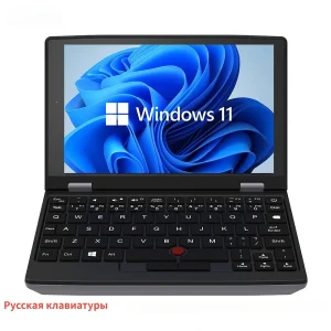 2024 Portable Mini Laptops Windows 11 7 Inch Touch Screen office N4000 12GB+1TB IPS