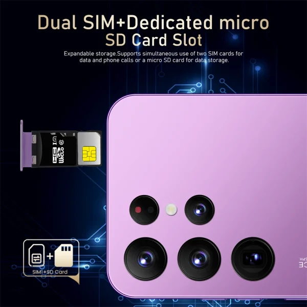 S25 Ultra Smart phone 7.3 inch Full Screen 4G/5G Cell Phone 22TB+2TB 7800mAh Mobile - Image 5
