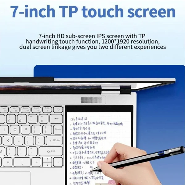Double Screen Touch 15.6" +7" IPS Brand New Business Laptop 16GB RAM 128/256/512GB 1TB SSD Notebook Computer Laptop Dual Screen - Image 4