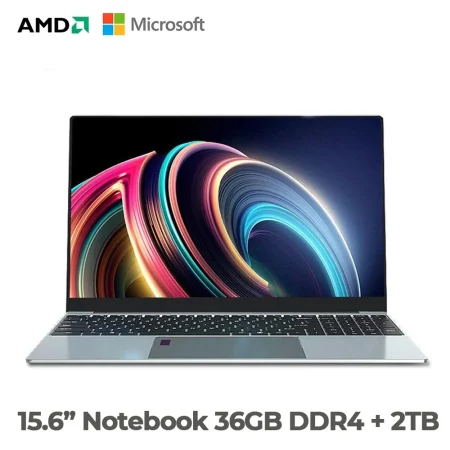 AKPAD Max Ram 36GB Rom 2TB SSD Metal Computer 5G Wifi Bluetooth AMD Ryzen