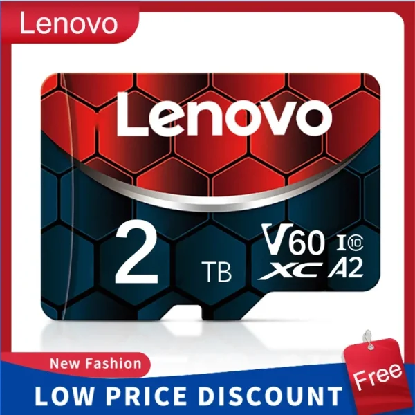 2TB Lenovo Memory Card 128GB Class 10 V60 TF Card 1TB Mini SD Card 512GB 256GB Micro SD 128GB High Speed TF - Image 2