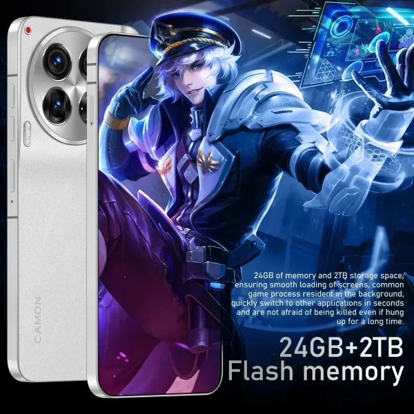 Camon 30 Premier Mobile Phones 7.38HD Smartphone 5G Dual SIM Android 14 - Image 5