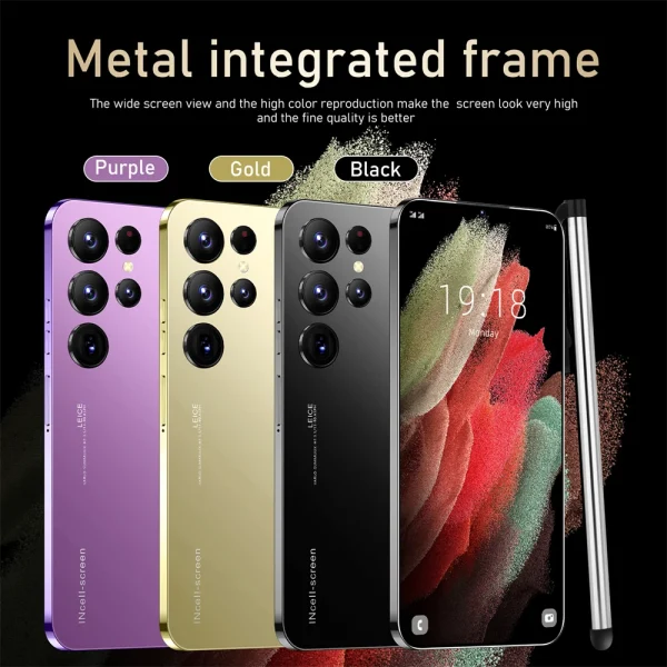 S25 Ultra Smart phone 7.3 inch Full Screen 4G/5G Cell Phone 22TB+2TB 7800mAh Mobile - Image 4