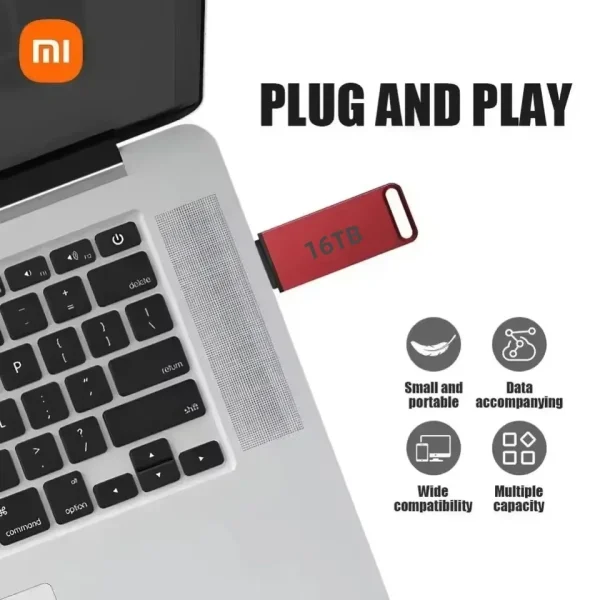 Xiaomi 16TB Flash Drive USB3.2 High Speed Transfer Type C U - Image 2