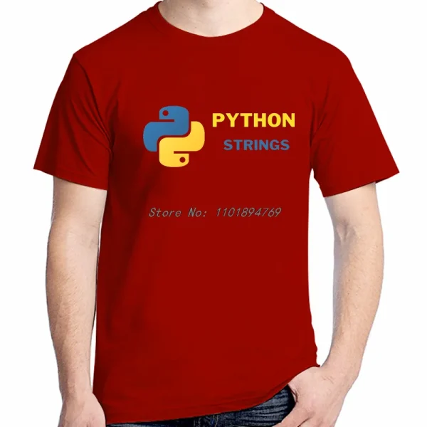 Python Programmer Graphic Programmer Developer Cotton T Shirt Men - Image 2