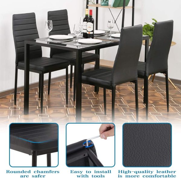 Dining Room Table Set for Small Spaces - Image 4