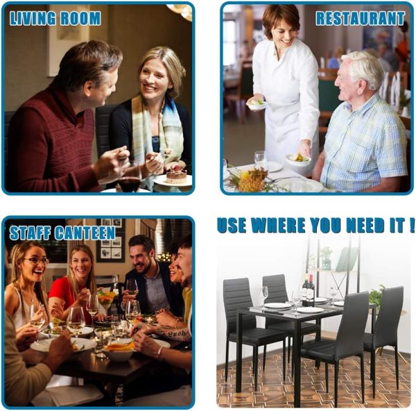 Dining Room Table Set for Small Spaces - Image 6