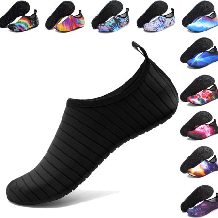 ANLUKE Water Shoes Barefoot Aqua Yoga Socks Quick-Dry Beach Swim Surf Shoes for Women Men