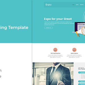 Expu-SEO and Marketing PSD Template