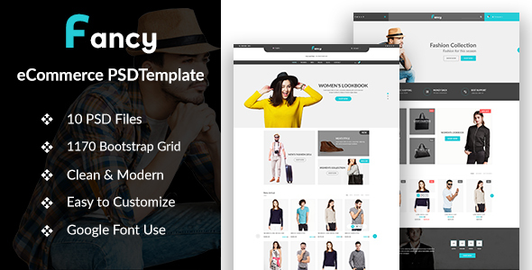 Fancy – eCommerce PSD Template