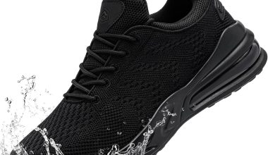 LARNMERN Mens Non Slip Work Shoes Slip On Water Resistant Walking Sneakers Zapatos Trabajo Waterproof Food Service Chef Kitchen