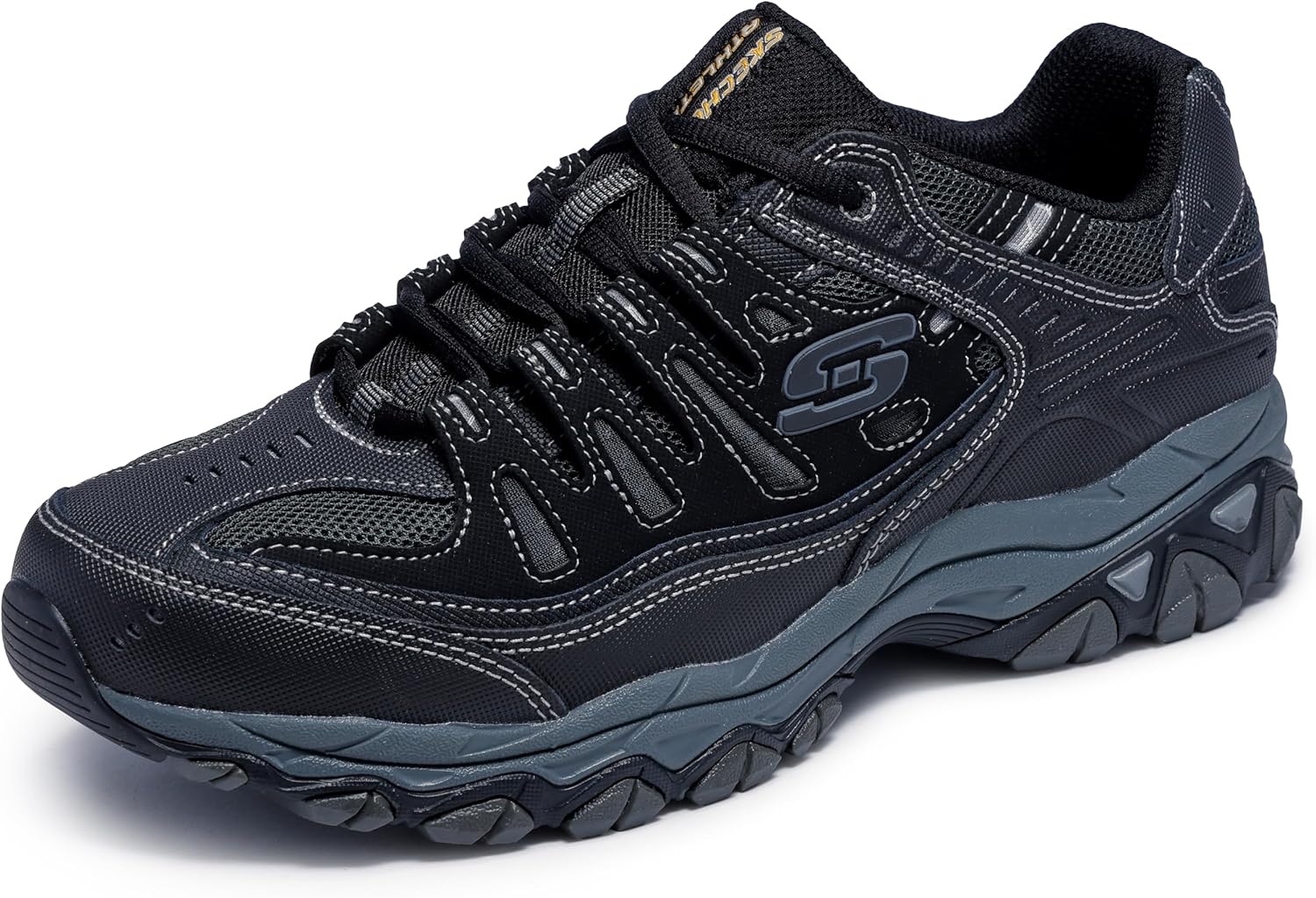 Skechers Men's Afterburn Memory Fit Lace-up Sneaker