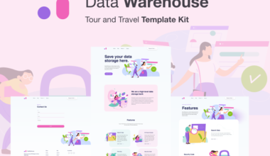 Stroranger - Data Warehouse Elementor Template Kit