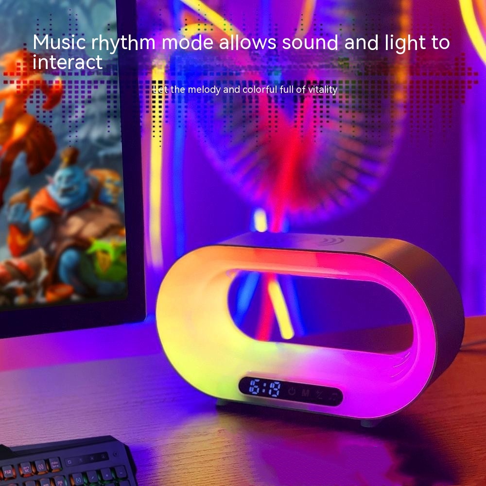Multi-function 3 In 1 LED Night Light APP Control RGB Atmosphere Desk Lamp - Image 8