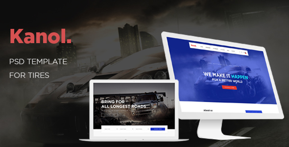 Ap Kanol – eCommerce PSD Template