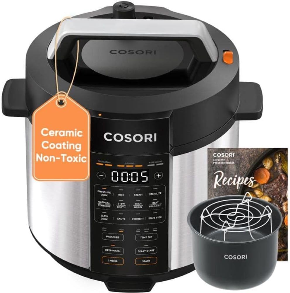 COSORI Pressure Cooker 6 qt, 9-in-1