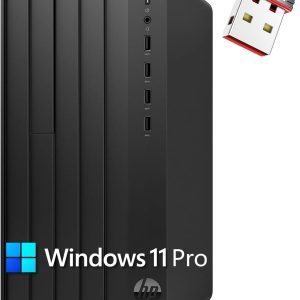 HP Pro Tower 290 G9 Business Desktop Computer, 12th Gen Intel 4-Core Processor (Beat i5-10600), 32GB DDR4 RAM, 1TB PCIe SSD, WiFi Adapter, RJ-45, HDMI, VGA, KB & Mouse, Windows 11 Pro