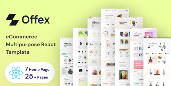 Offex – eCommerce Multipurpose React Template