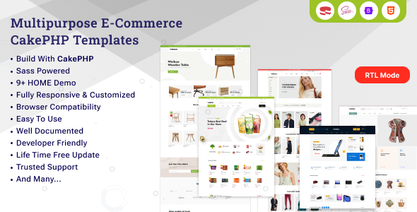 Weiboon – eCommerce CakePHP Template