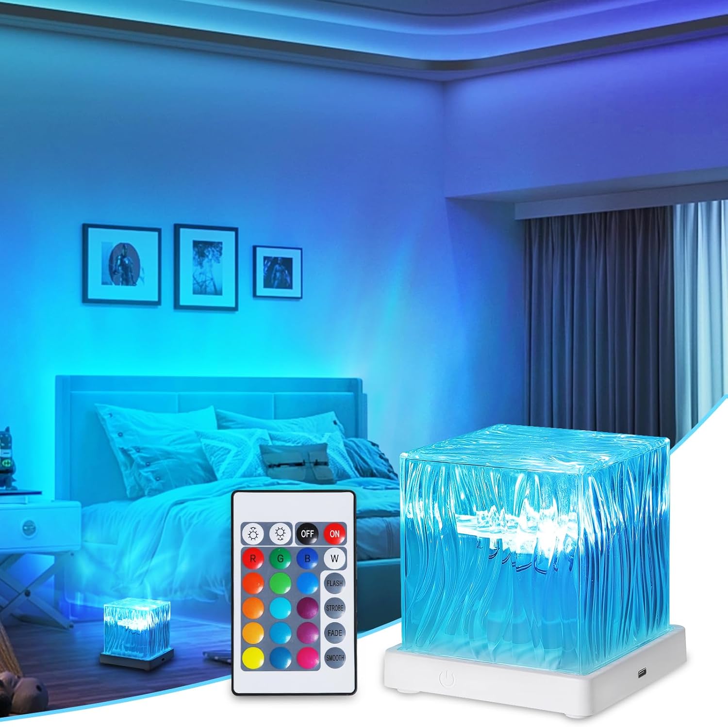 starlight aurora projector night light