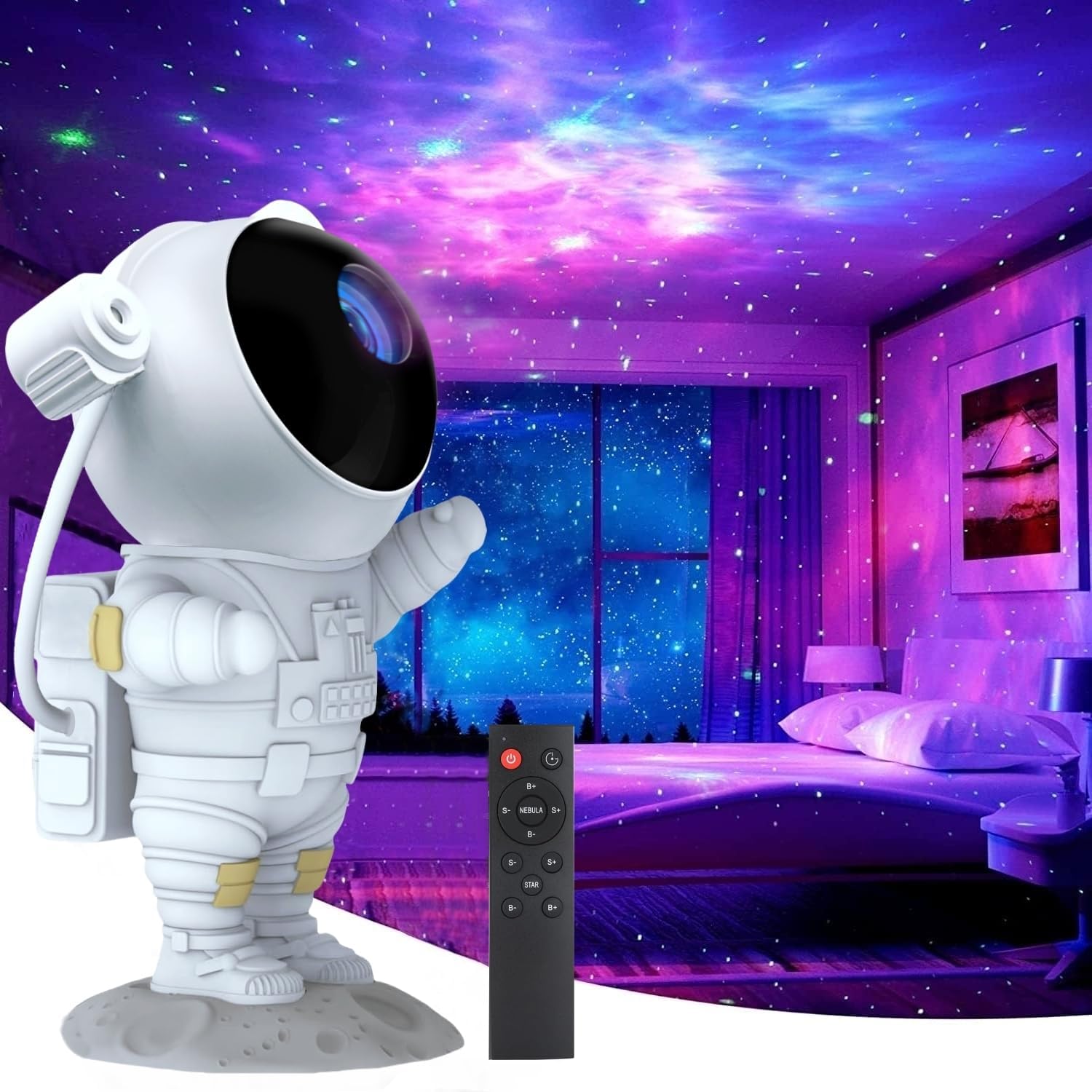 starlight aurora projector night light