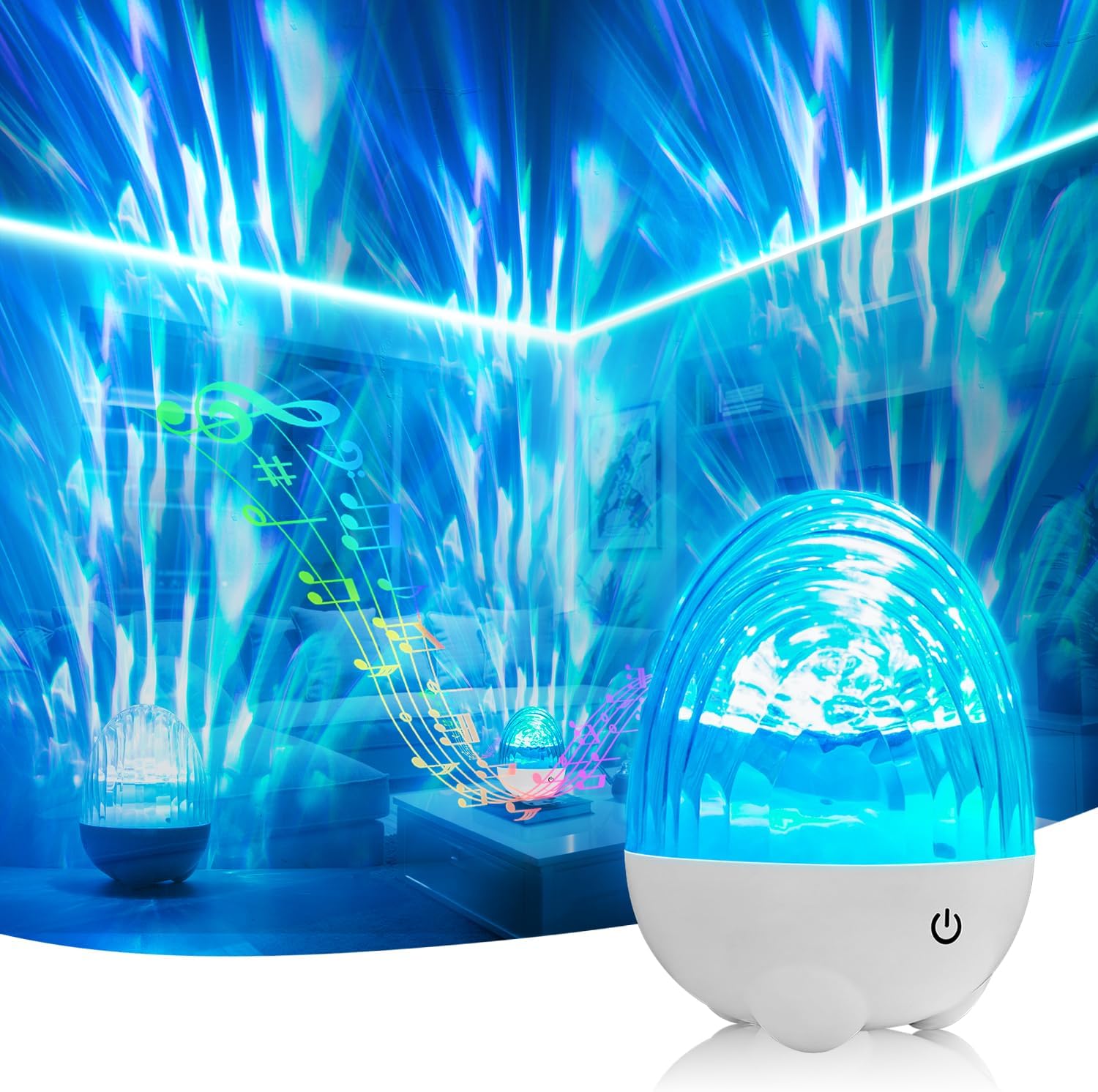 starlight aurora projector night light